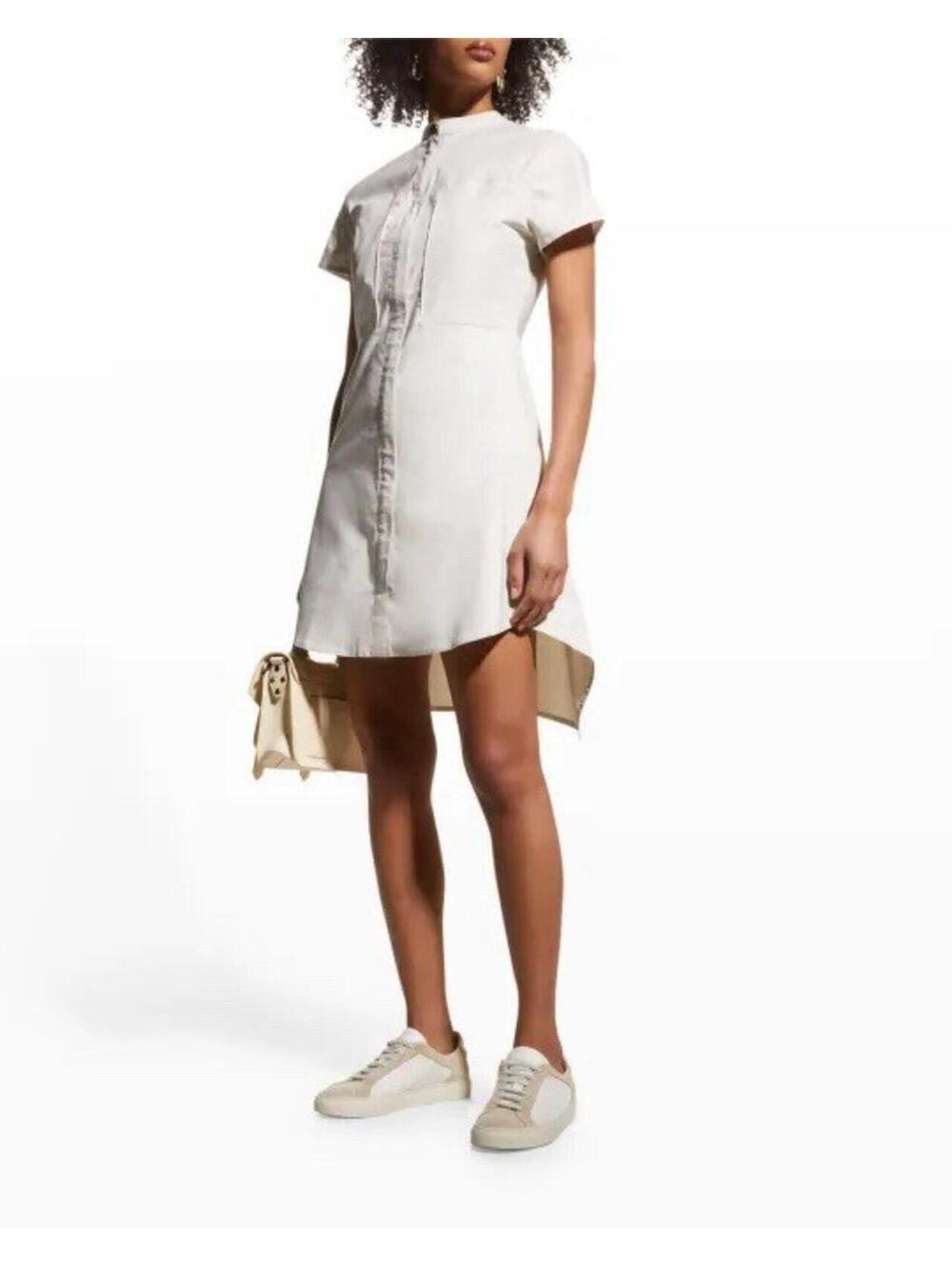 Anatomie Charmainse Saira High-Low Dress Sz S Minimalist